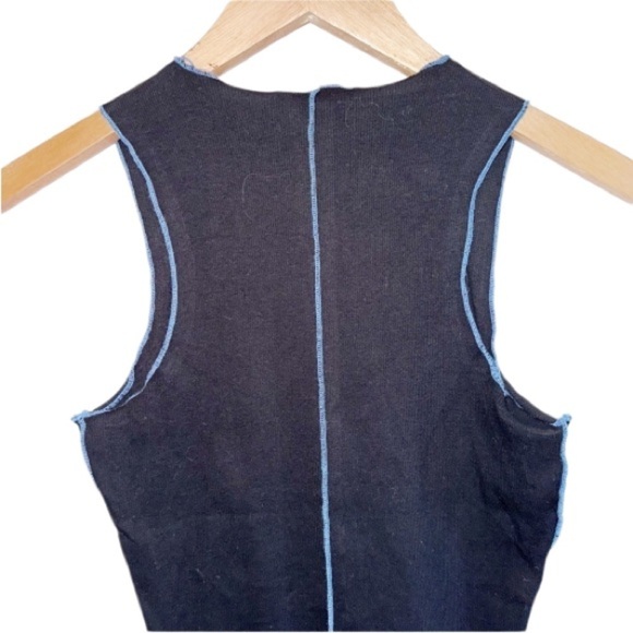 Envii Black Eneva Workout Tee Stretch Crop Top XS Gym - Picture 4 of 8